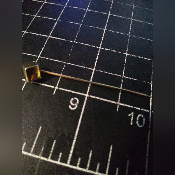 Gold Coloured Necklace, Wheat Pattern Chain with Cubic Zirconia Stone, 1… - Picture 9 of 12